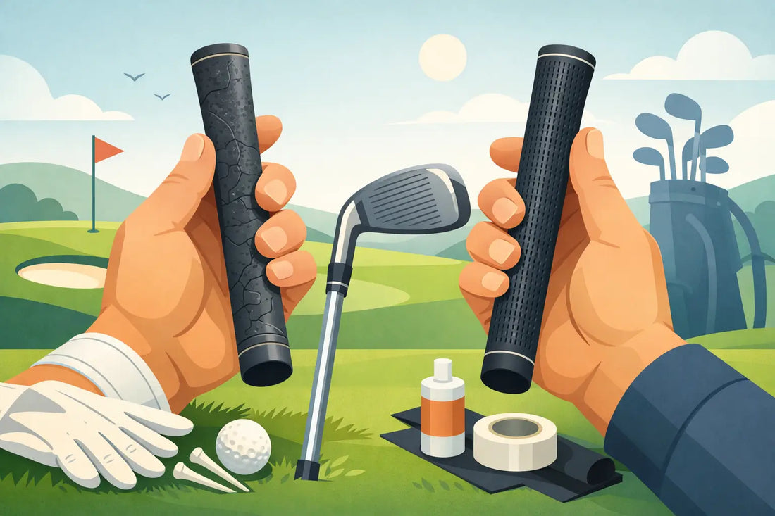 När ska man byta golfgrepp?