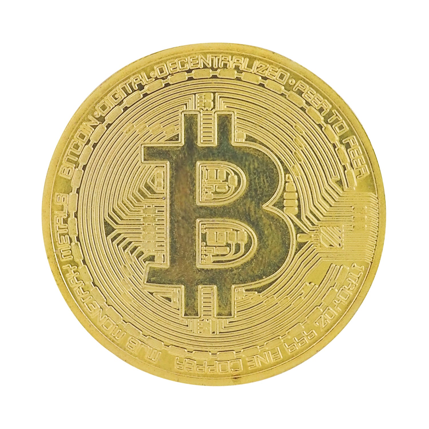 Markeringsmynt Bitcoin - Inhousegolf.se